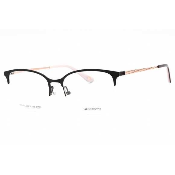 Liz Claiborne Accessories - NWT Liz Claiborne L 677-0003 00 Black Round 51mm Eyeglasses